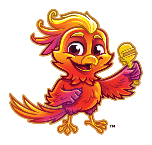 PlumbLife brand mascot